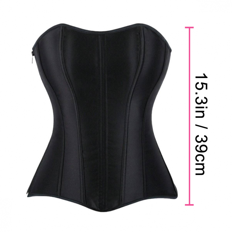 XXS Side Zipper Long Corset To – обзор и цена Boning Corset Steel