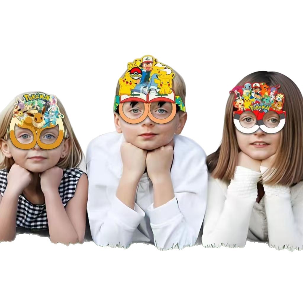 Pokémon-themed paper glasses.  – обзор и цена Cosplay Prop Making