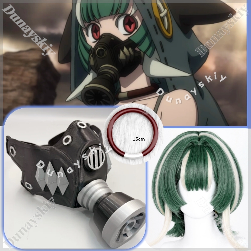 Guita Cyberpunk Gas Mask Green – обзор и цена Cosplay Prop 3D Print