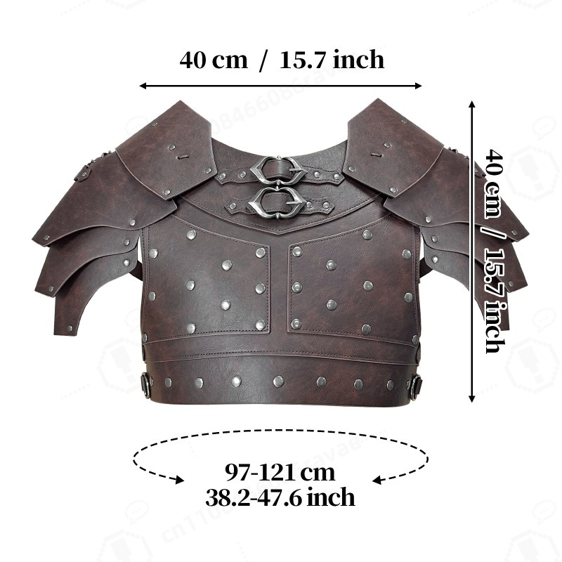 Medieval Studded Shoulder Ches – обзор и цена Cosplay Props