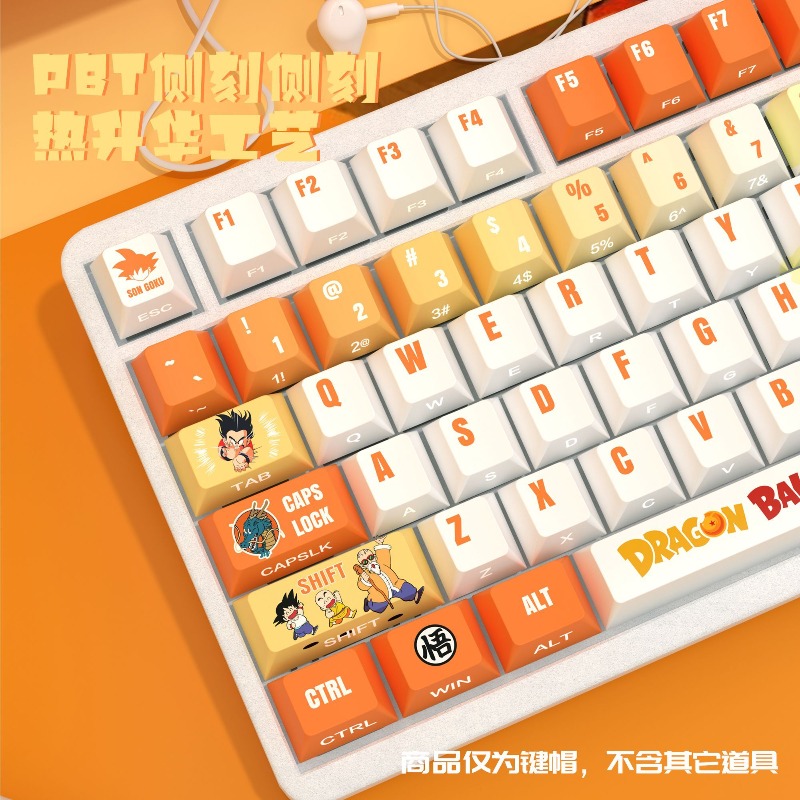 Dragon Ball keycaps,cartoon an – обзор и цена Cosplay Fireball Prop