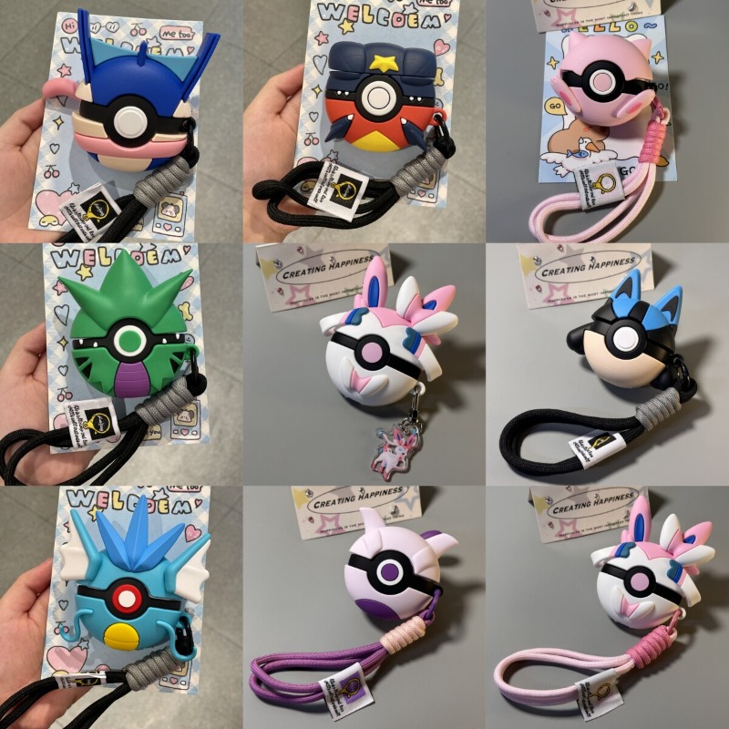 Pokemon Earphone Case Poke Bal – обзор и цена Cosplay Fireball Prop