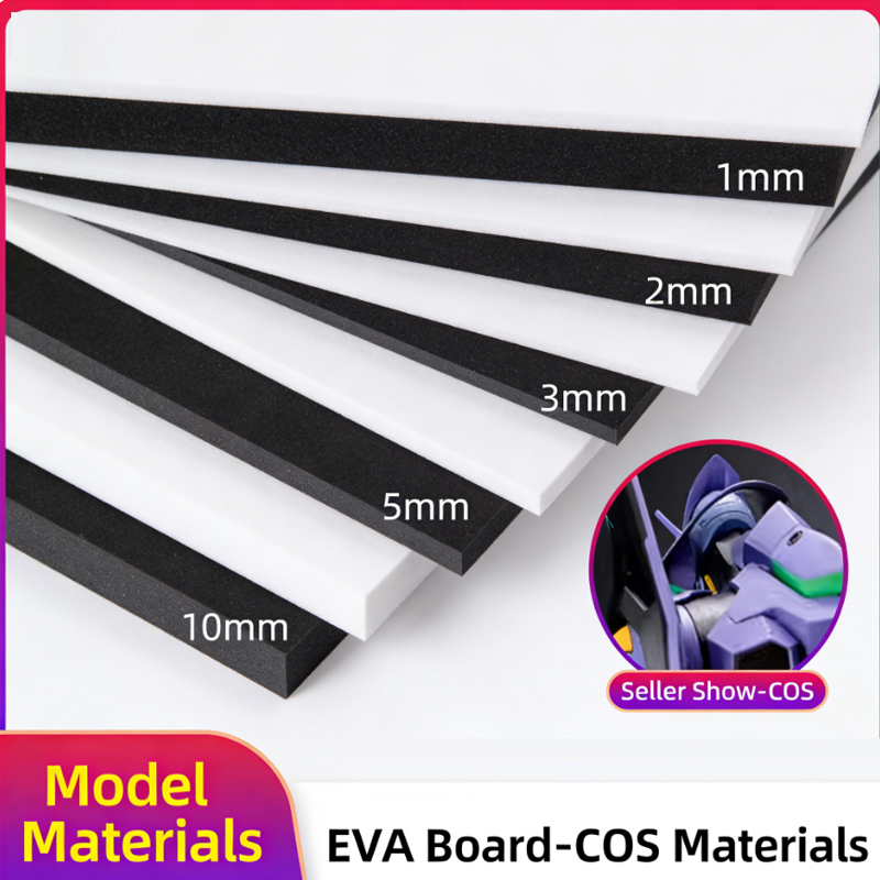 38-degree black EVA foam board – обзор и цена Cosplay Prop Foam Board