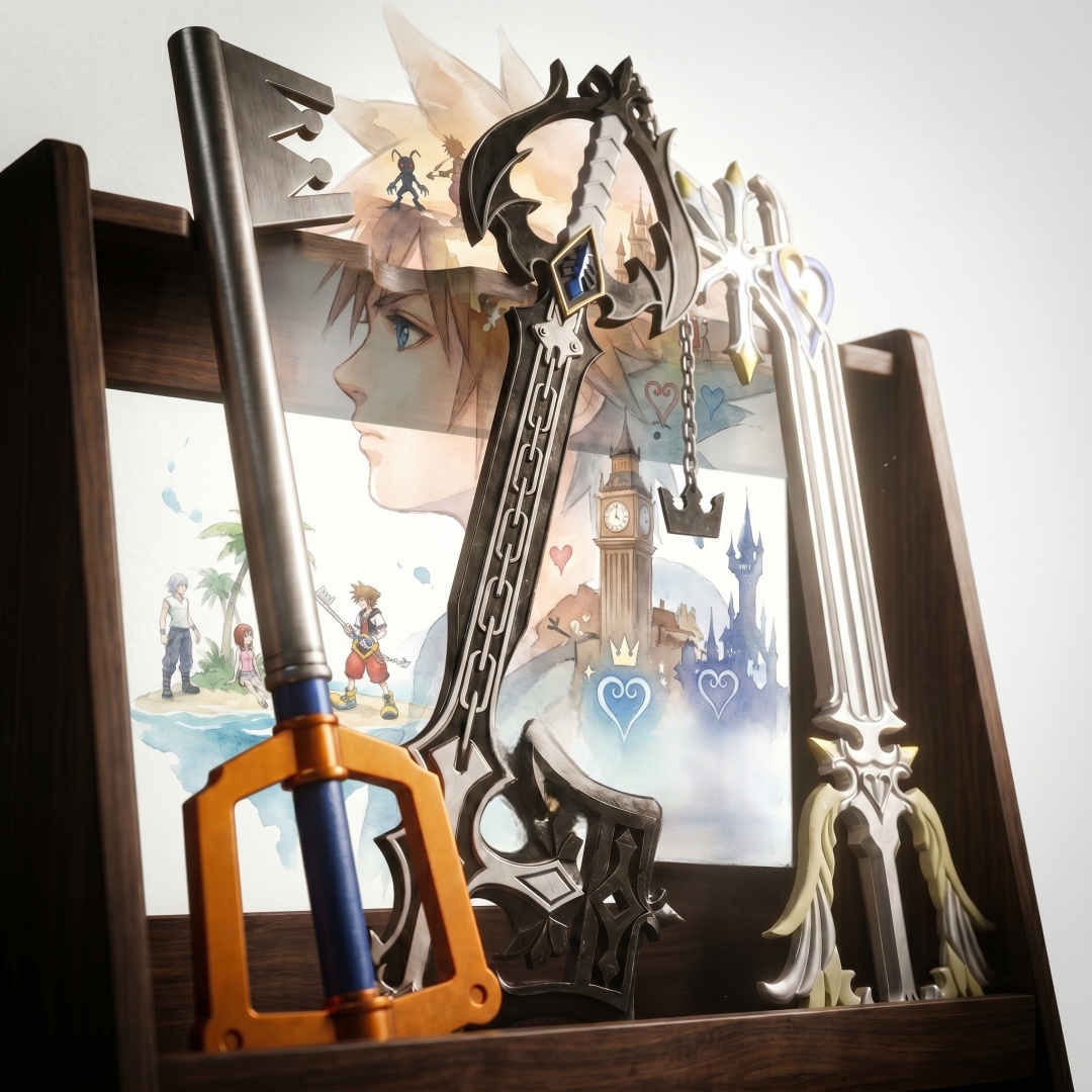 33.8inch Kingdom Hearts Sora K – обзор и цена Keyblade Cosplay Prop