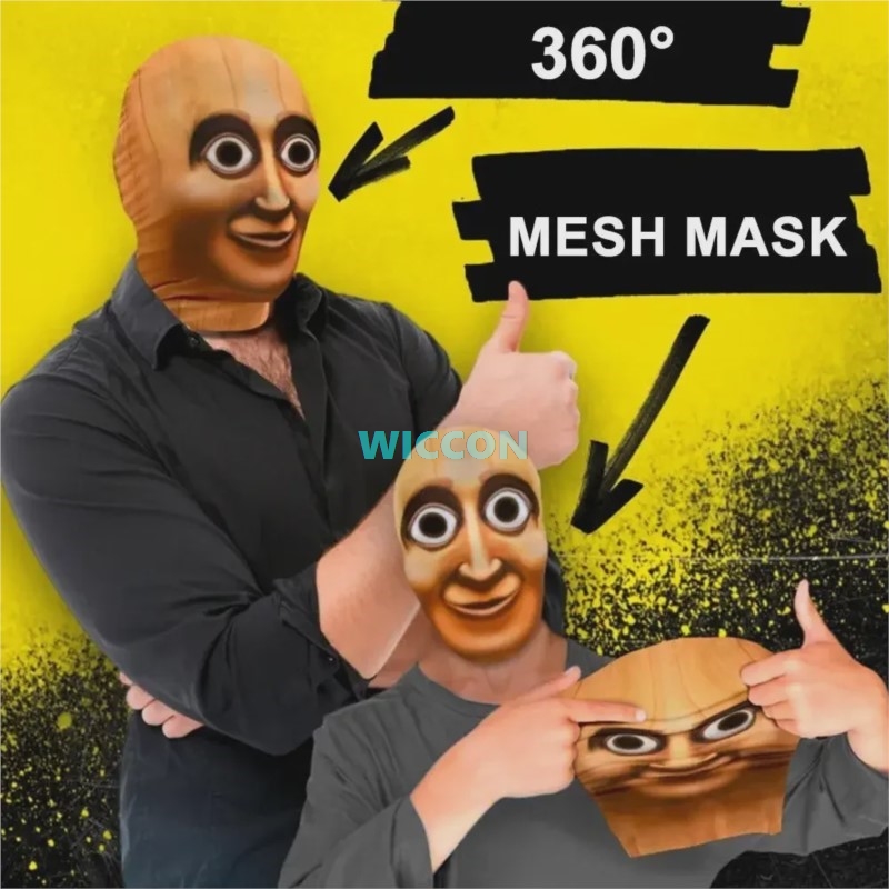 3D Printed Full Face Visual Ma – обзор и цена Cosplay Prop 3D Print