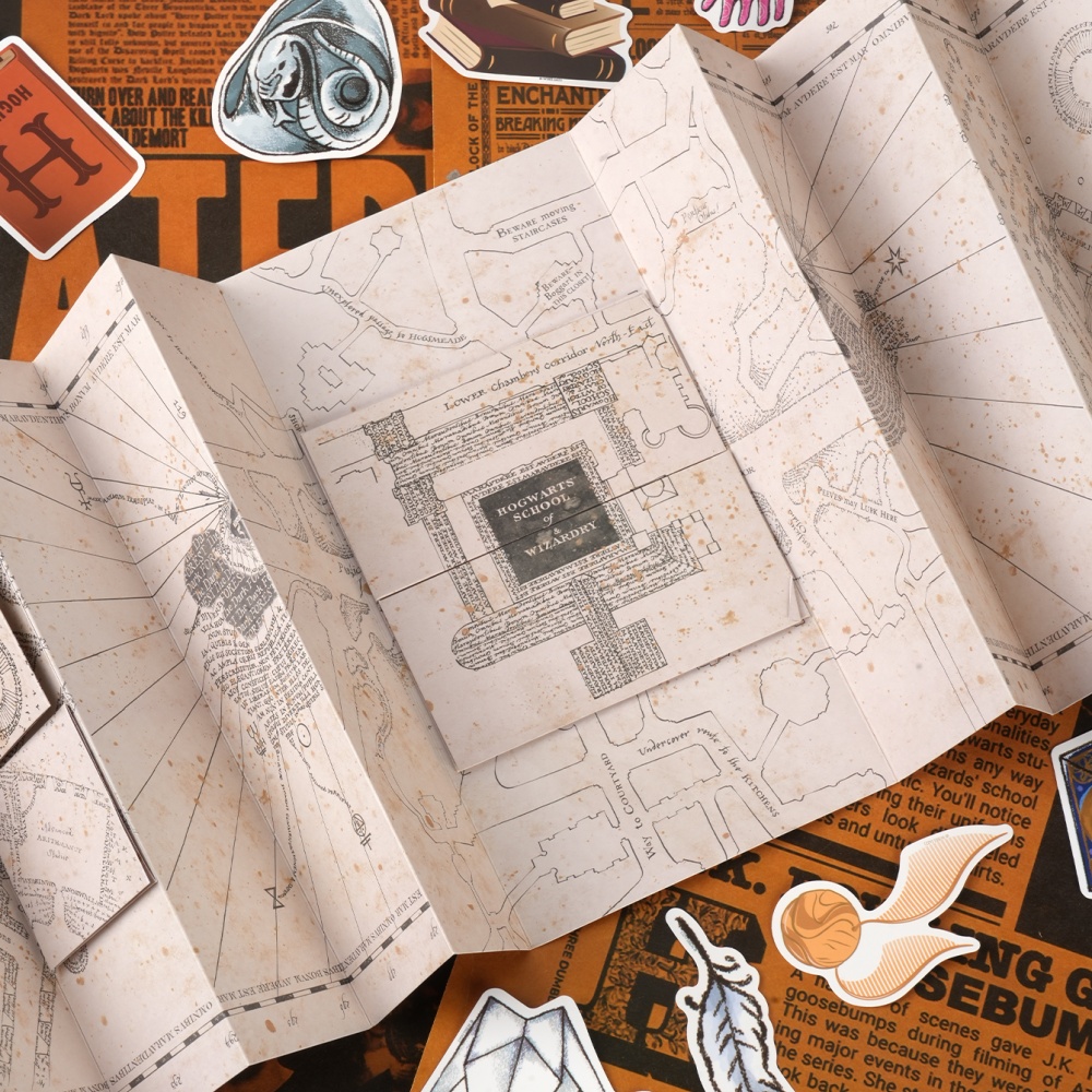 1PC Map Of The Marauder's Scho – обзор и цена Cosplay Prop Making